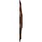 Ekena Millwork Deria Ceiling Medallion (Fits Canopies up to 6"), Hnd-Painted Root Beer Crackle, 20 1/4"OD x 1 1/2"P CM20DRRBC - alternate 3